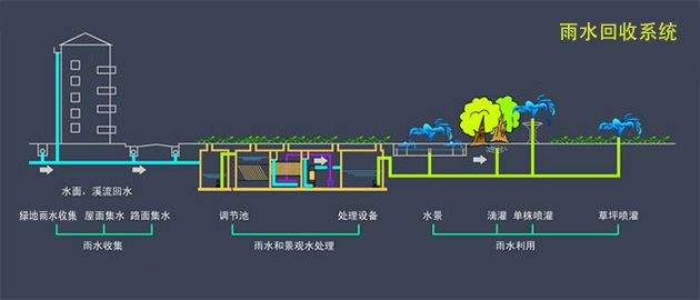 企業(yè)廠區(qū)內如何進行雨水回收利用呢？